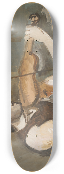 Cyprin Majernk - Bullock (Gypsy Fiddler on the Back) 8.25 inch art skate deck