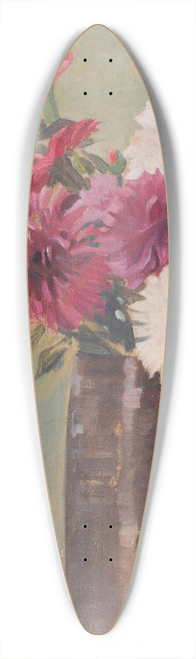 Reinhold Vlkel - Blumen in einer Vase 39.3 inch art pintail longboard deck