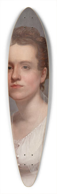 Rembrandt Peale - Portrait Of Helen Miller (Mrs. Charles G. Mclean) 39.3 inch art pintail longboard deck