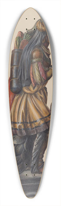 Richard F. Smith - Cigar Store Indian 39.3 inch art pintail longboard deck