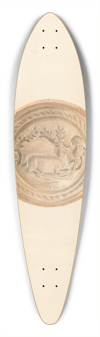 Roberta Spicer - Butter Mold 39.3 inch art pintail longboard deck