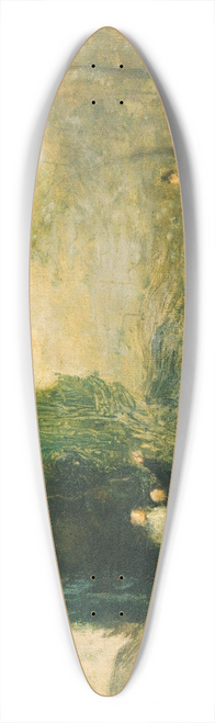 Robert Loftin Newman - The Skylark 39.3 inch art pintail longboard deck