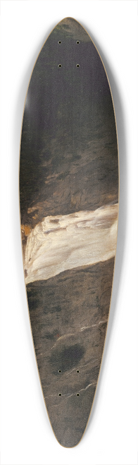 Robert S. Duncanson - Waterfall on Mont-Morency 39.3 inch art pintail longboard deck