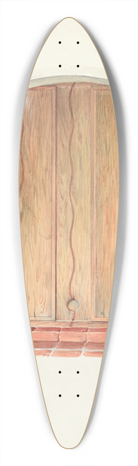 Robert W.R. Taylor - Door 39.3 inch art pintail longboard deck