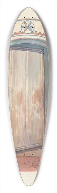 Robert W.R. Taylor - Wall Painting 39.3 inch art pintail longboard deck