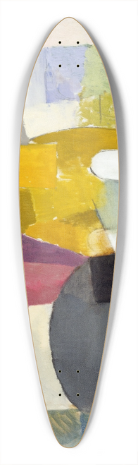 Roger de La Fresnaye - The Fourteenth of July 39.3 inch art pintail longboard deck