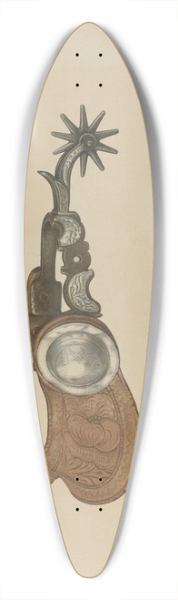 Rose Campbell-Gerke - Spur 39.3 inch art pintail longboard deck