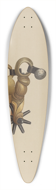 Rose Campbell-Gerke - Spur 39.3 inch art pintail longboard deck