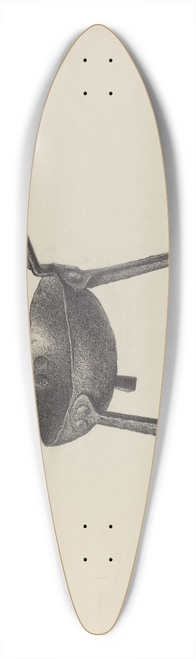 Roy Weber - Sauce Pan 39.3 inch art pintail longboard deck