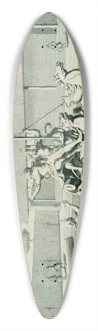 Salomon Kleiner - Pluto und Proserpina 39.3 inch art pintail longboard deck