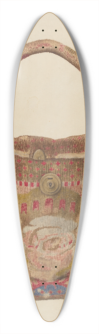 Samuel O. Klein - Carpet Bag 39.3 inch art pintail longboard deck