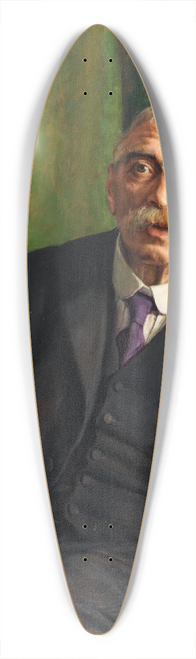 Sarah Cecilia Harrison - Portrait of Michaele Esposito, Pianist and Composer 39.3 inch art pintail longboard deck