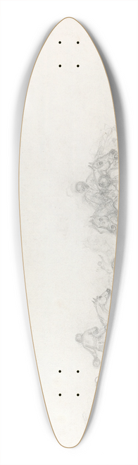 Sawrey Gilpin - Foxhunting: The Start, With Rider in Foreground Mounting on Off-Side 39.3 inch art pintail longboard deck
