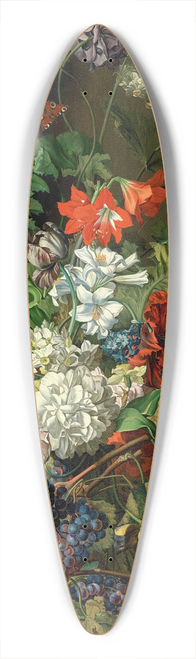 Sebastian Wegmayr - Blumenstillleben 39.3 inch art pintail longboard deck