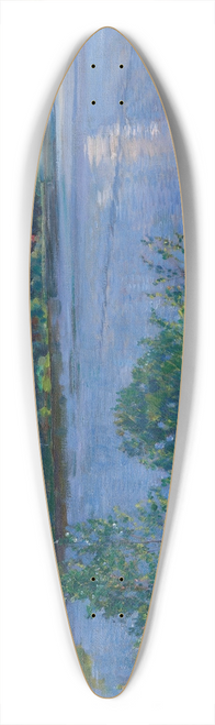 Sergei Arsenievich Vinogradov - The lake 39.3 inch art pintail longboard deck