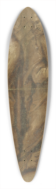 Sigismondo Caula - Saints Peter andJohn 39.3 inch art pintail longboard deck