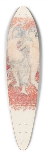 Signe Scheel - Perseus Andromeda Pompei Casa nuevo 39.3 inch art pintail longboard deck
