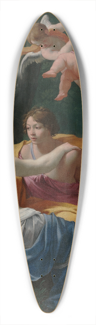 Simon Vouet - Venus and Adonis 39.3 inch art pintail longboard deck