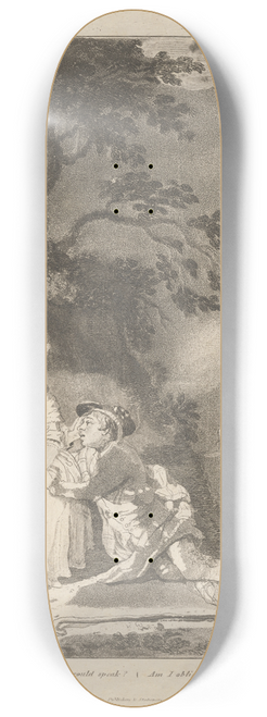 David Allan - Jenny and Roger 8.25 inch art skate deck