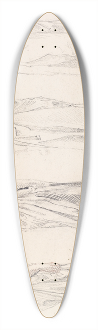 Sir Edward Coley Burne-Jones - St George Series  Four Studies of Female Attendants for The Princess led to the Dragon 39.3 inch art pintail longboard deck