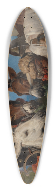 Sir Edwin Henry Landseer - A Group of Animals, Geneva 39.3 inch art pintail longboard deck