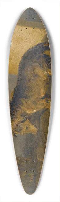 Sir Edwin Henry Landseer - The Poor Dog (The Shepherds Grave) 39.3 inch art pintail longboard deck