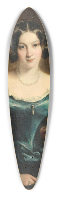 Sir Francis Grant - PortraitOf Lady Eleonor Fitzroy 39.3 inch art pintail longboard deck