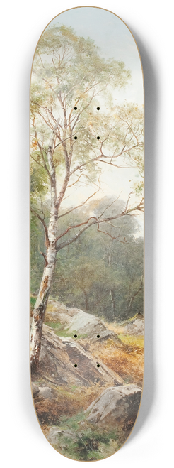 David Bates - In Glen Falloch 8.25 inch art skate deck