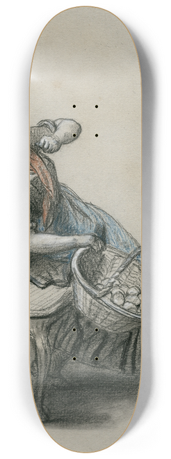 David Bles - Cato Tieleman, a character from Jacob van Lenneps Ferdinand Huyck 8.25 inch art skate deck