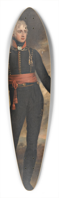 Sir Godfrey Kneller - Portrait of Charles, Lord Bruce 39.3 inch art pintail longboard deck