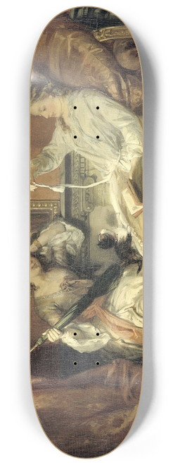 David Bles - The Conversation 8.25 inch art skate deck