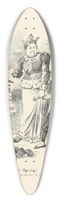 Sir John Tenniel - Tender Mercies! 39.3 inch art pintail longboard deck