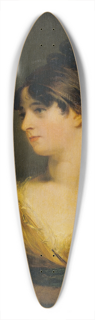 Sir Thomas Lawrence - Portrait of a Lady 39.3 inch art pintail longboard deck