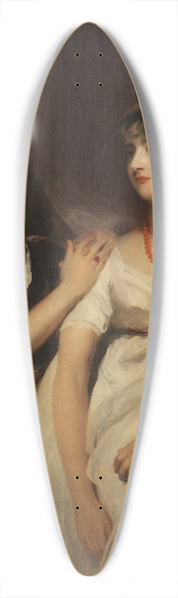 Sir Thomas Lawrence - Portrait of Charlotte and Sarah Carteret-Hardy 39.3 inch art pintail longboard deck