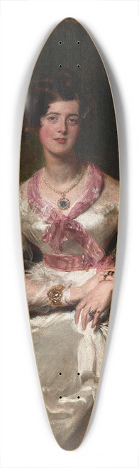 Sir Thomas Lawrence - Portrait of the Honorable Mrs. Seymour Bathurst 39.3 inch art pintail longboard deck
