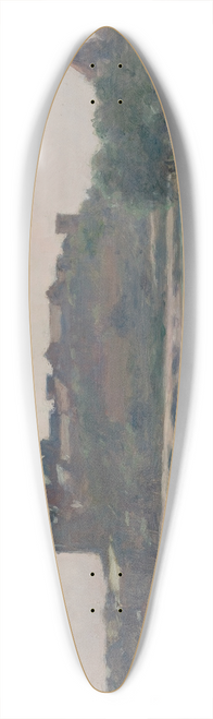 Stanisaw Witkiewicz - Wawel from the Vistula Side 39.3 inch art pintail longboard deck