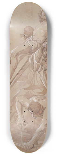 After Alessandro Tiarini - Elevation of the Cross 8.25 inch art skate deck