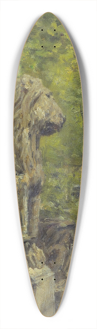 Stanislas Lpine - Square de Cluny, Paris 39.3 inch art pintail longboard deck