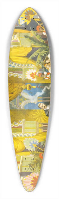 Strobridge & Co. Lith. - Frederick Bancroft, prince of magicians 39.3 inch art pintail longboard deck
