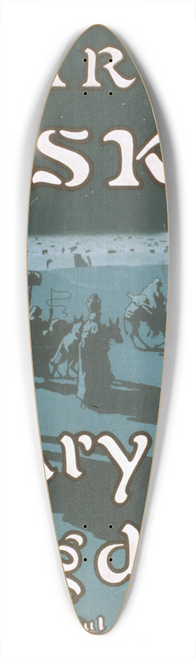 Strobridge & Co. Lith. - Mary of Magdala by Paul Heyse. 39.3 inch art pintail longboard deck