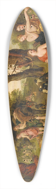 Studio Of Jan Brueghel The Younger - The Return Of Diana And Her Nymphs After The Hunt 39.3 inch art pintail longboard deck