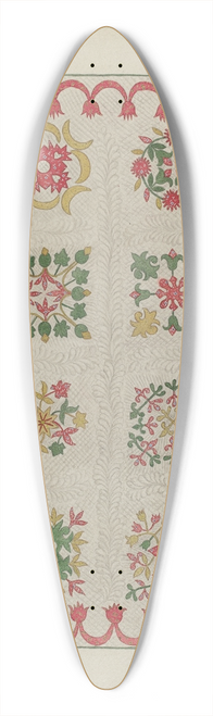 Suzanne Roy - Applique Quilt 39.3 inch art pintail longboard deck