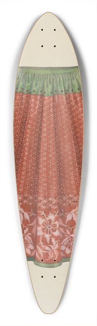 Syrena Swanson - Childs Skirt 39.3 inch art pintail longboard deck