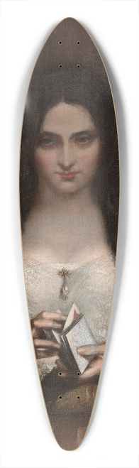 Theodor von Holst - The Wish 39.3 inch art pintail longboard deck