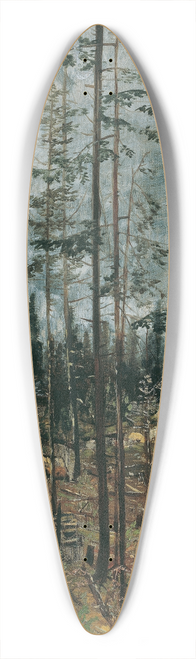 Theodor Von Hrmann - Waldschlag Bei Gdll 39.3 inch art pintail longboard deck