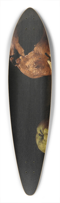 Thodule Ribot - Still Life with Apples and a Pomegranate 39.3 inch art pintail longboard deck