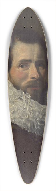 Thomas de Keyser - Portrait of a Gentleman Wearing a Fancy Ruff 39.3 inch art pintail longboard deck