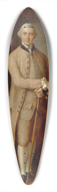 Thomas Gainsborough - William Johnstone-Pulteney, later fifth Lord Pulteney 39.3 inch art pintail longboard deck