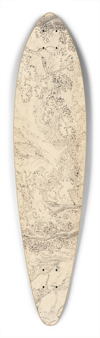 Thomas Hastings - In Bradley Vale, May 1833 39.3 inch art pintail longboard deck