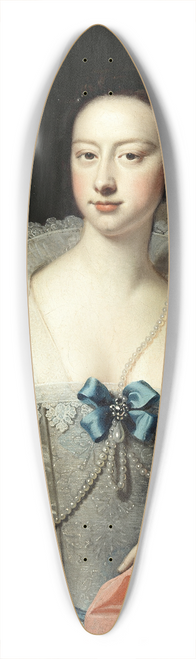 Thomas Hudson - Miss Ashton 39.3 inch art pintail longboard deck